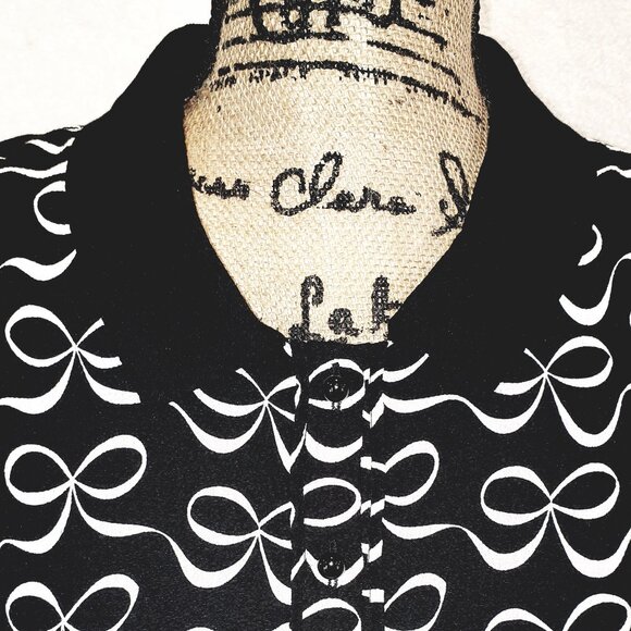 Kate Spade New York Bow Print Mackenna Dress - Picture 4 of 11